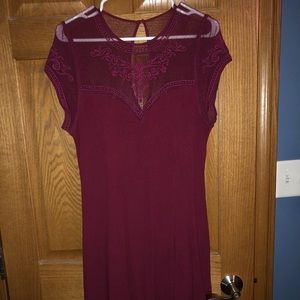 Maurice’s Lace Short Sleeve Dress